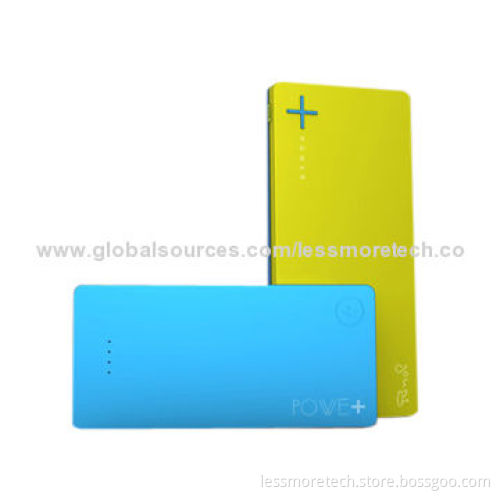 Dual USB power bank, 8,000mAh, super-slim design